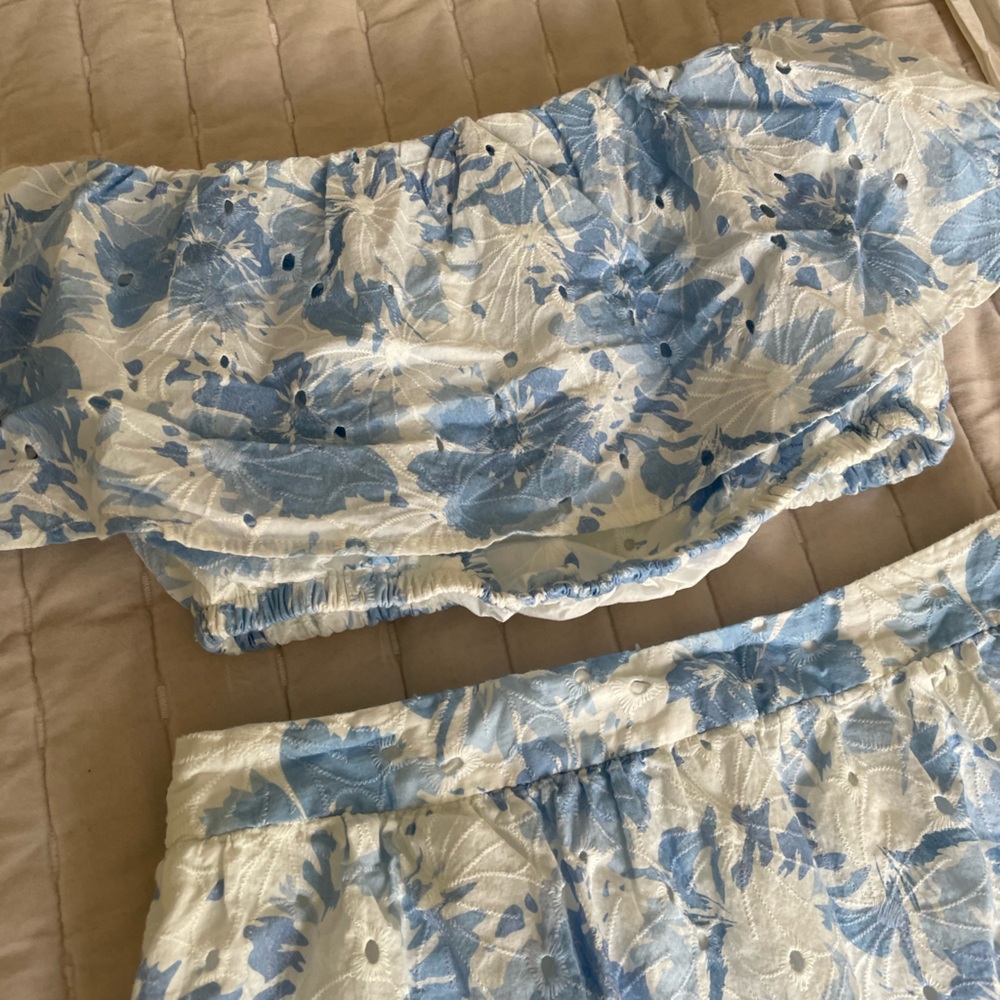 Vestique Maxi Skirt and Top Set L